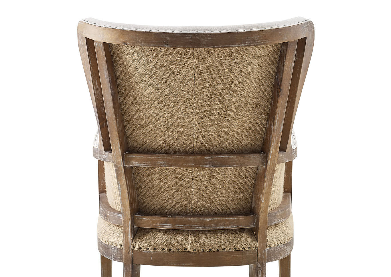 George Two Tone Wingback Accent Chair,Steve Silver