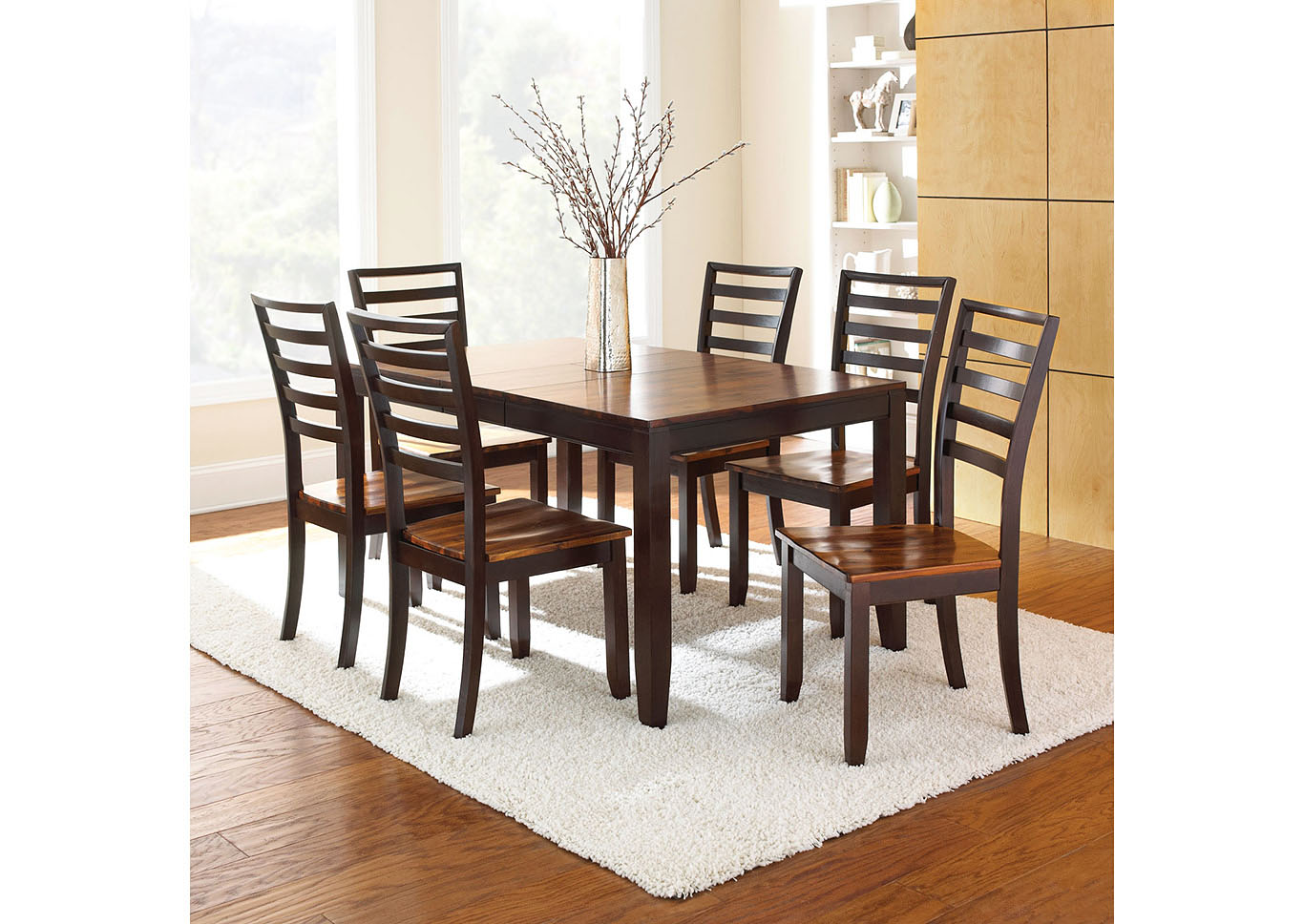 Abaco Brown Dining Table,Steve Silver