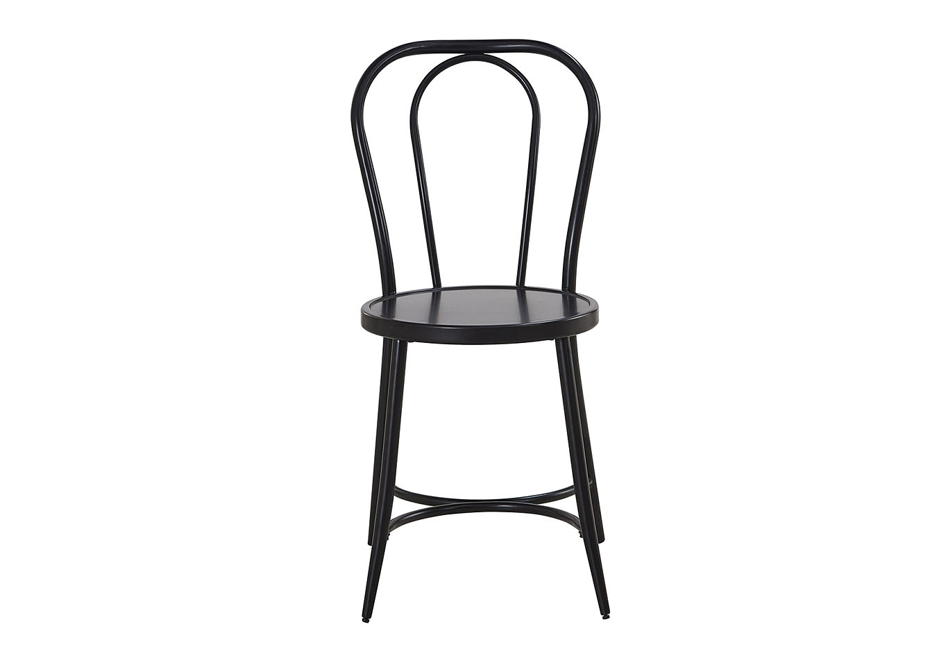Claire Black Side Dining Chair [2/Ctn],Steve Silver