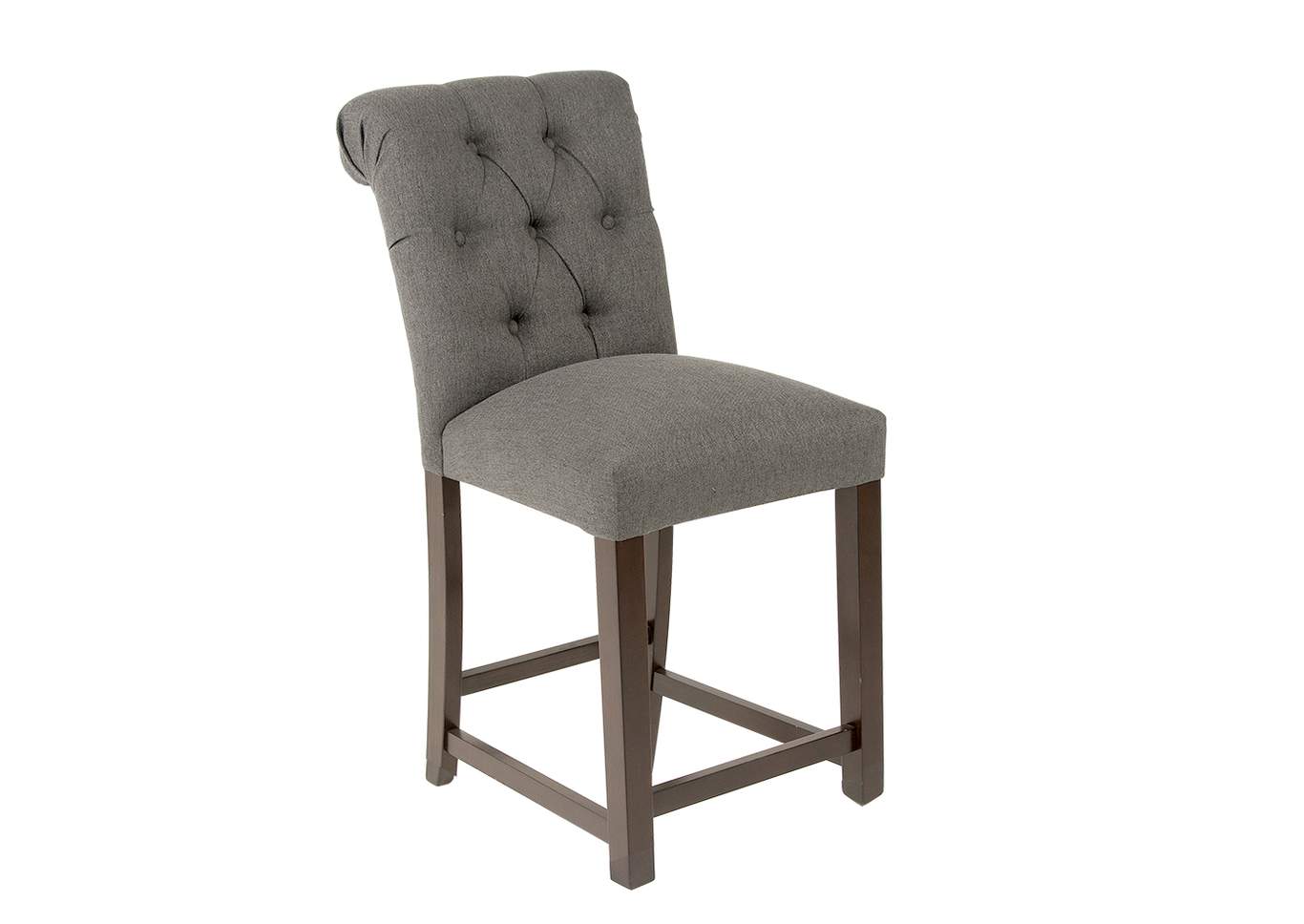 Benson Taupe Upholstered Counter Dining Chair [2/Ctn],Steve Silver