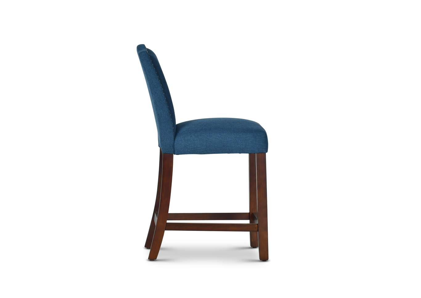 Elden Blue Upholstered Counter Dining Chair [2/Ctn],Steve Silver