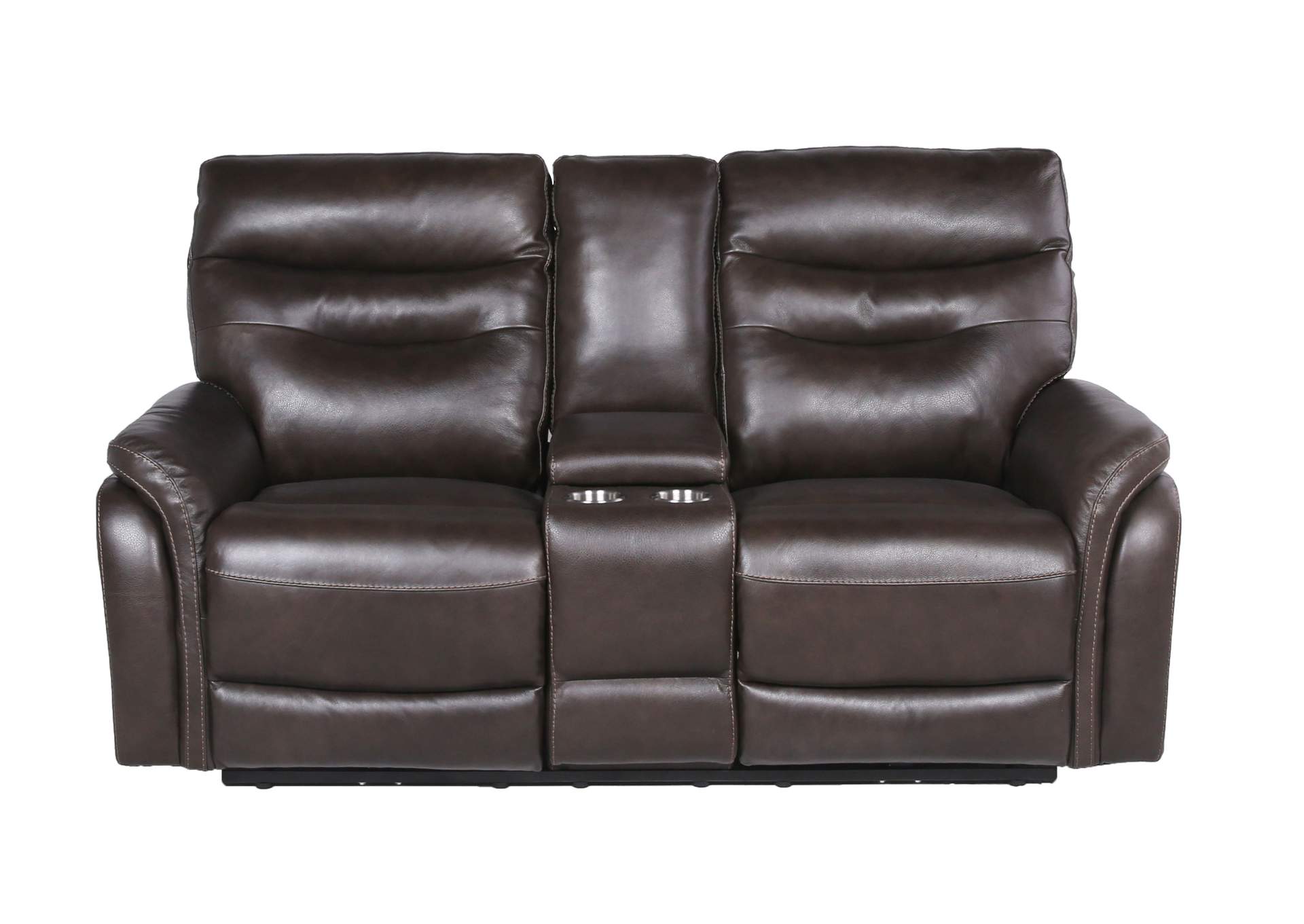 Fortuna Coffee Recliner Console Love Power^2,Steve Silver