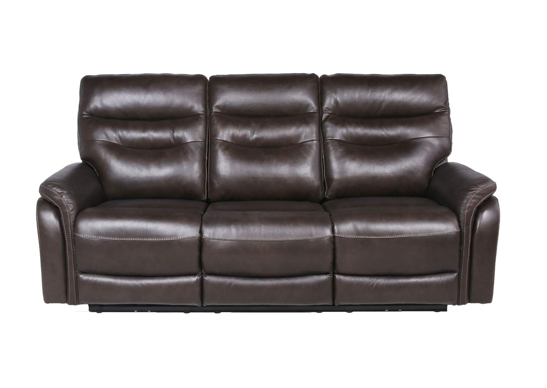 Fortuna Coffee Recliner Sofa Power^2,Steve Silver