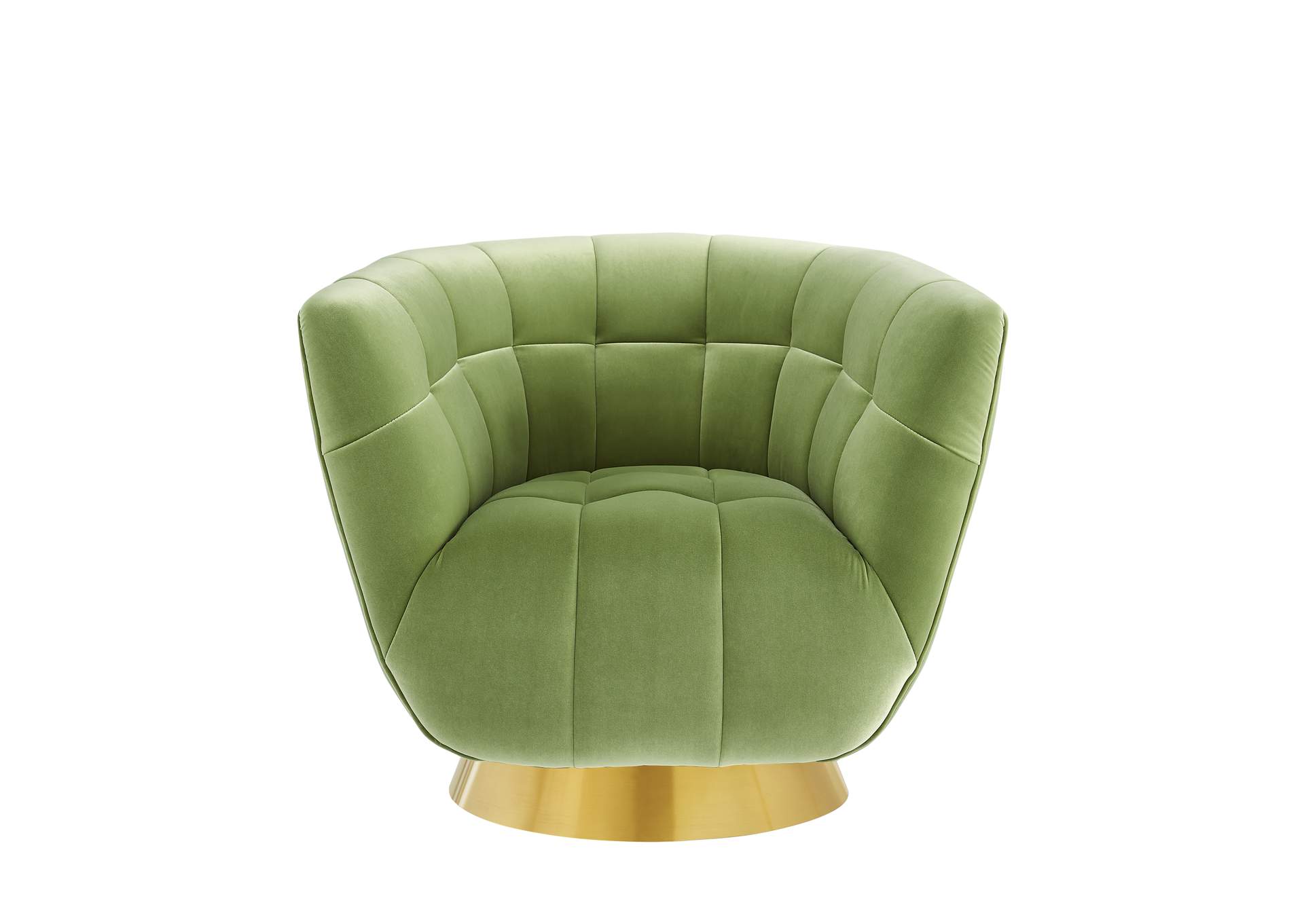 Hanna Avocado Swivel Chair,Steve Silver