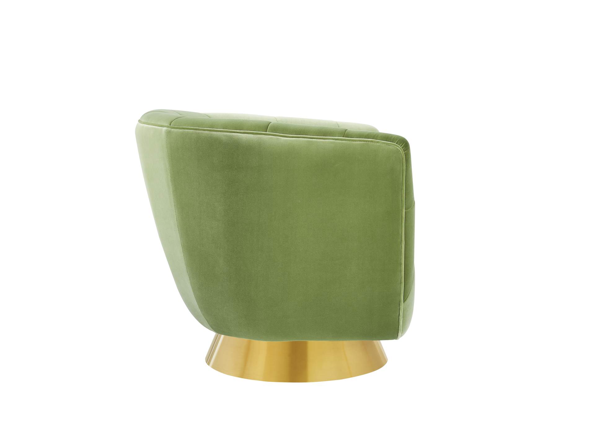 Hanna Avocado Swivel Chair,Steve Silver
