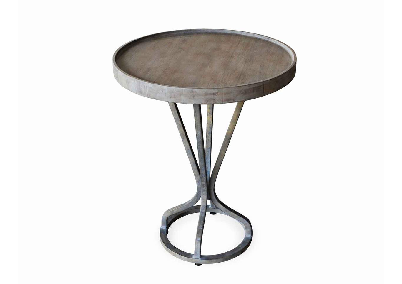 Juno Grey Accent Table,Steve Silver