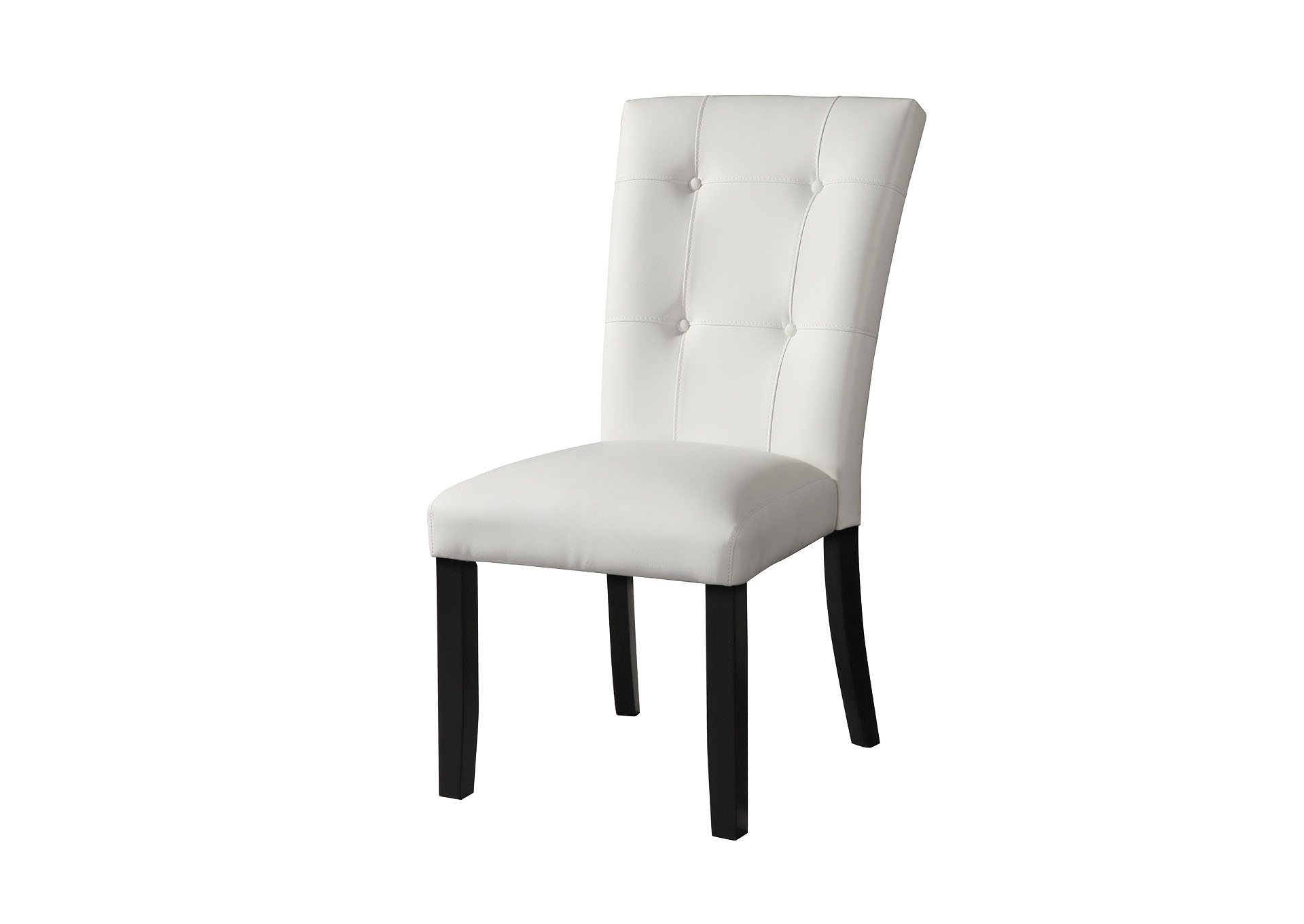 Markina White PU Side Dining Chair [2/Ctn],Steve Silver