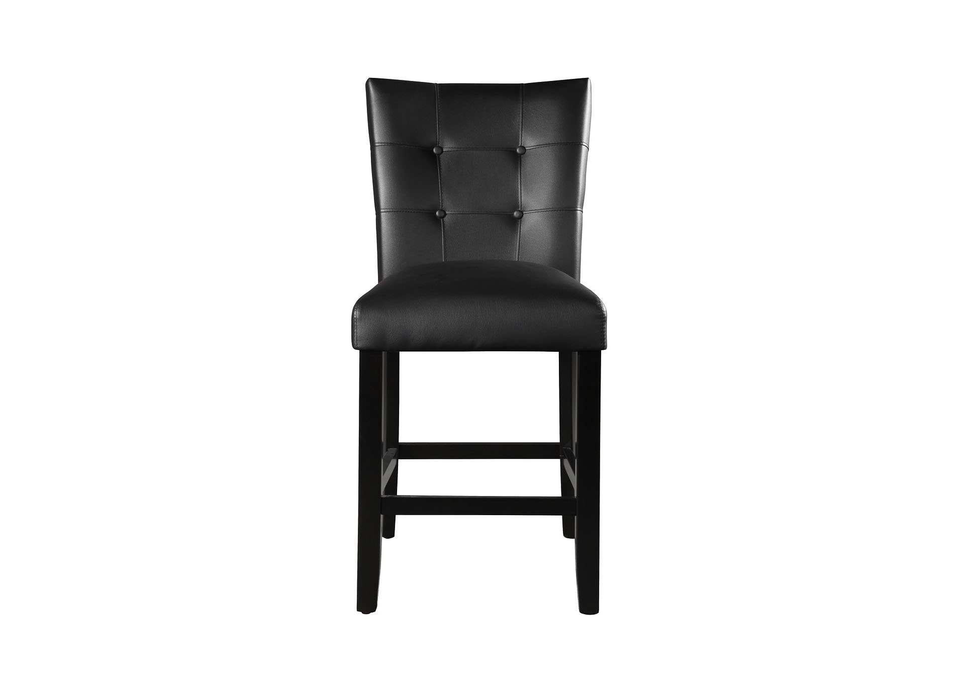 Markina Black PU Counter Dining Chair [2/Ctn],Steve Silver