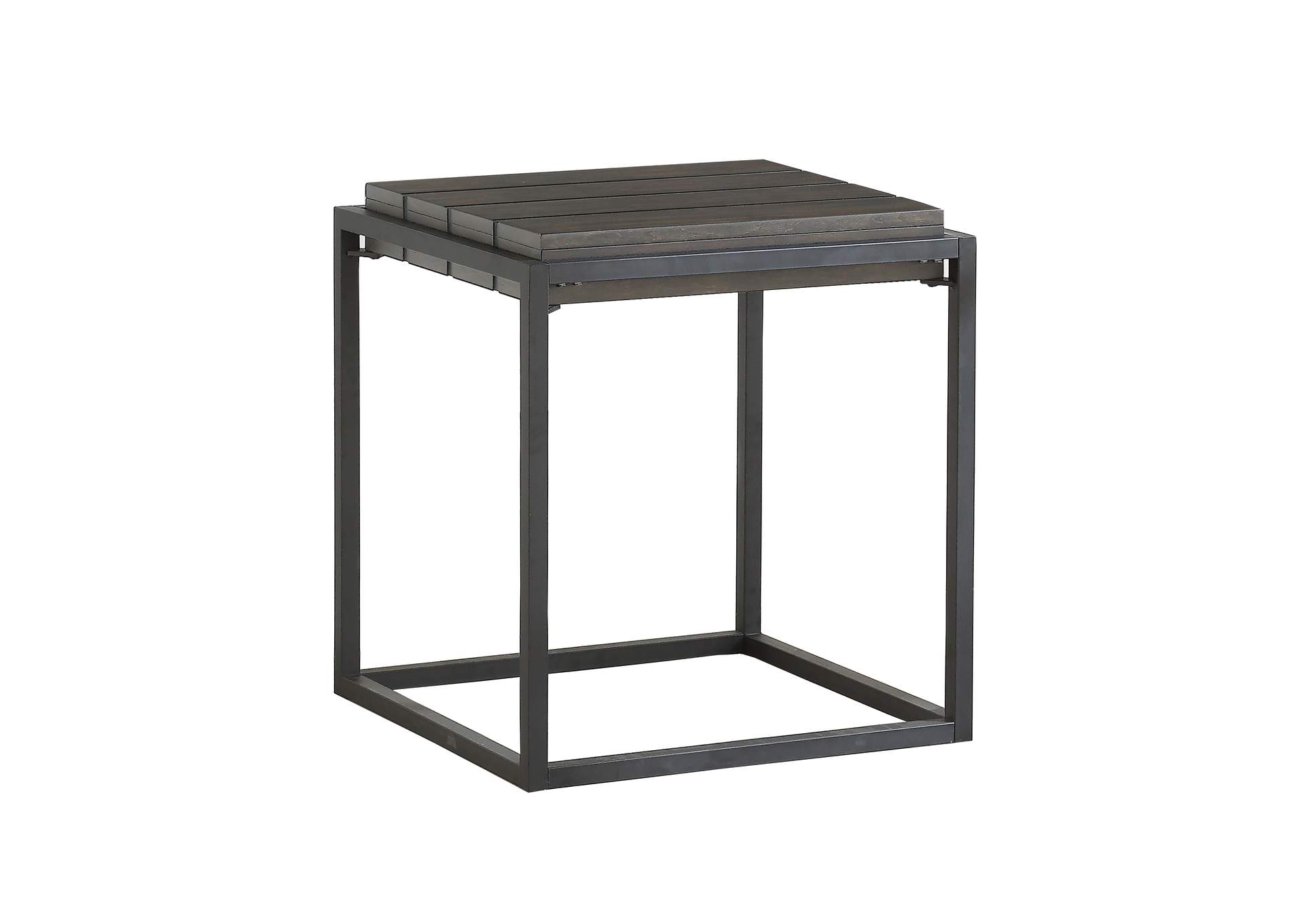 Tekoa Brown End Table,Steve Silver