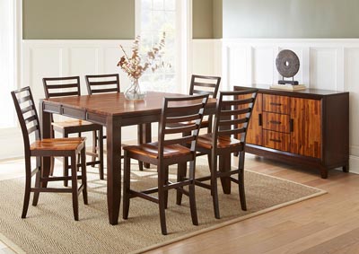 Image for Abaco Brown Counter Dining Table