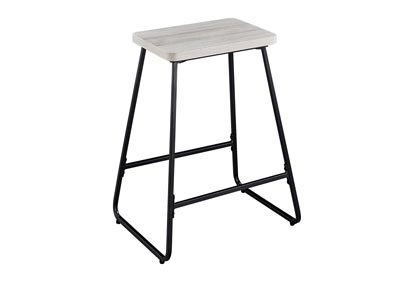 Carson Weathered Driftwood Counter Stool [2/ctn],Steve Silver