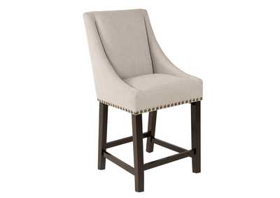 Image for Jolie Beige Upholstered Counter Dining Chair