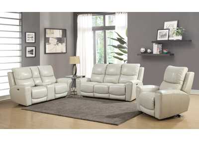 Image for Laurel Ivory Power-2 Recliner Sofa, Armchair & Loveseat