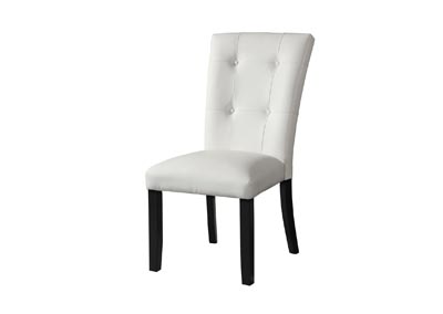 Image for Markina White PU Side Dining Chair [2/Ctn]