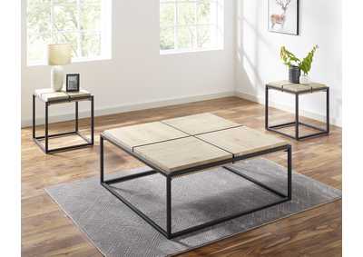 Image for Oaklee Beige Coffee Table W/ 2 End Tables