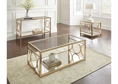 Image for Olympia Gold Cocktail Table