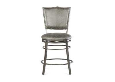 Image for Sari Grey Swivel Counter Stool [2/ctn]