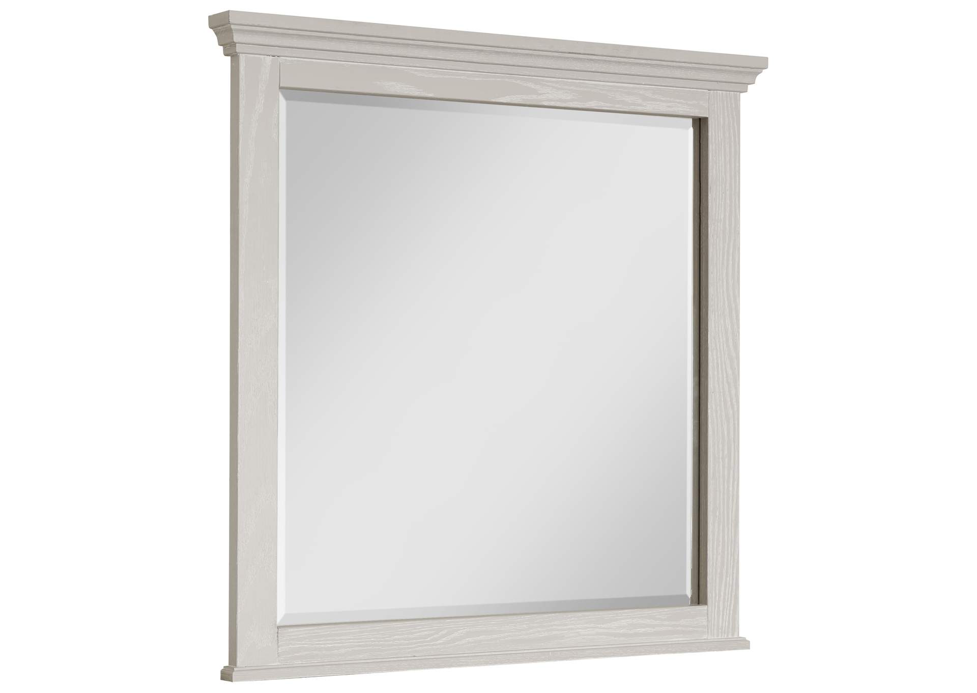 144 - Passageways-Oyster Grey Landscape Mirror,Vaughan-Bassett