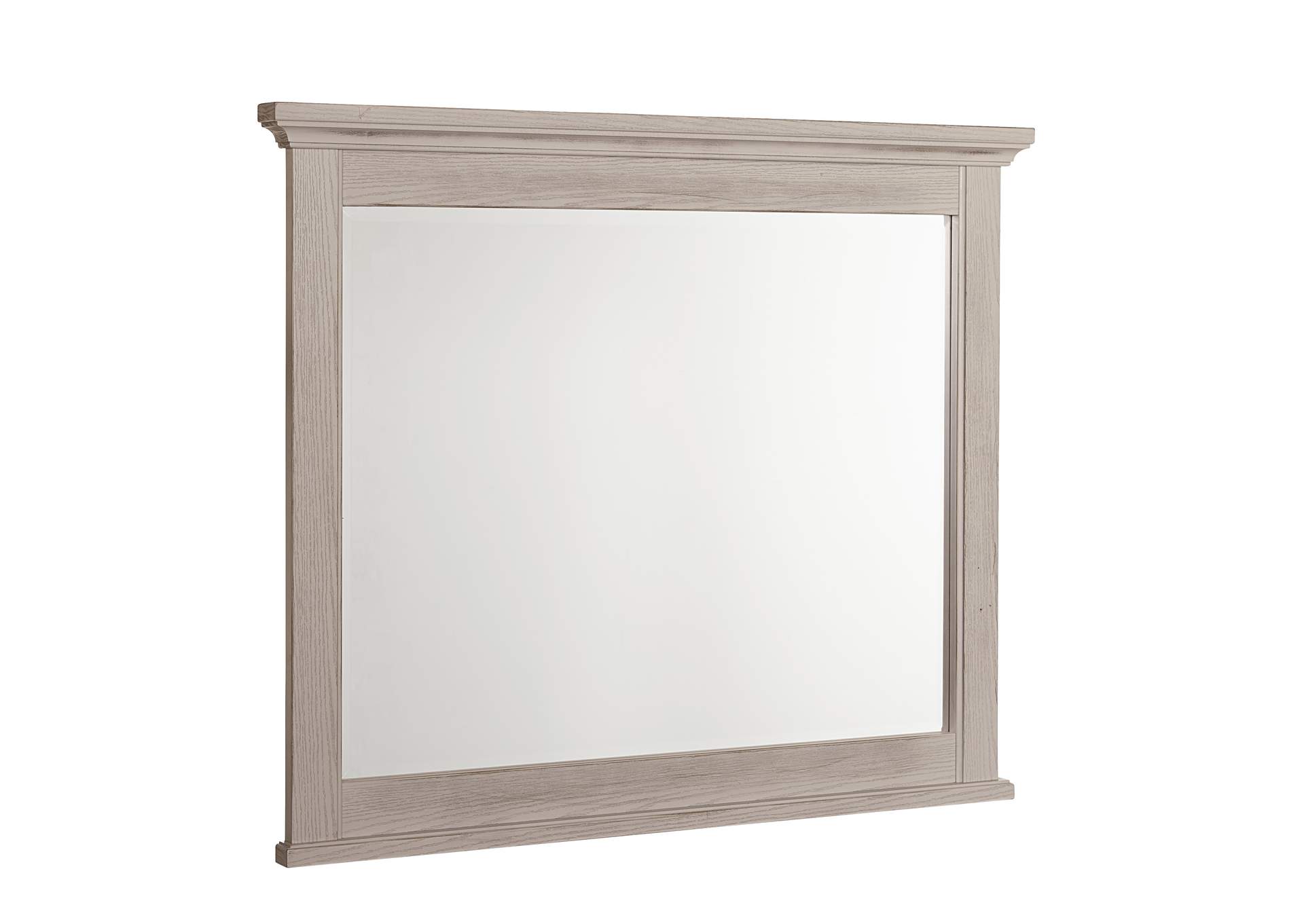 Bungalow Cultured Pearl Master Landscape Mirror,Vaughan-Bassett