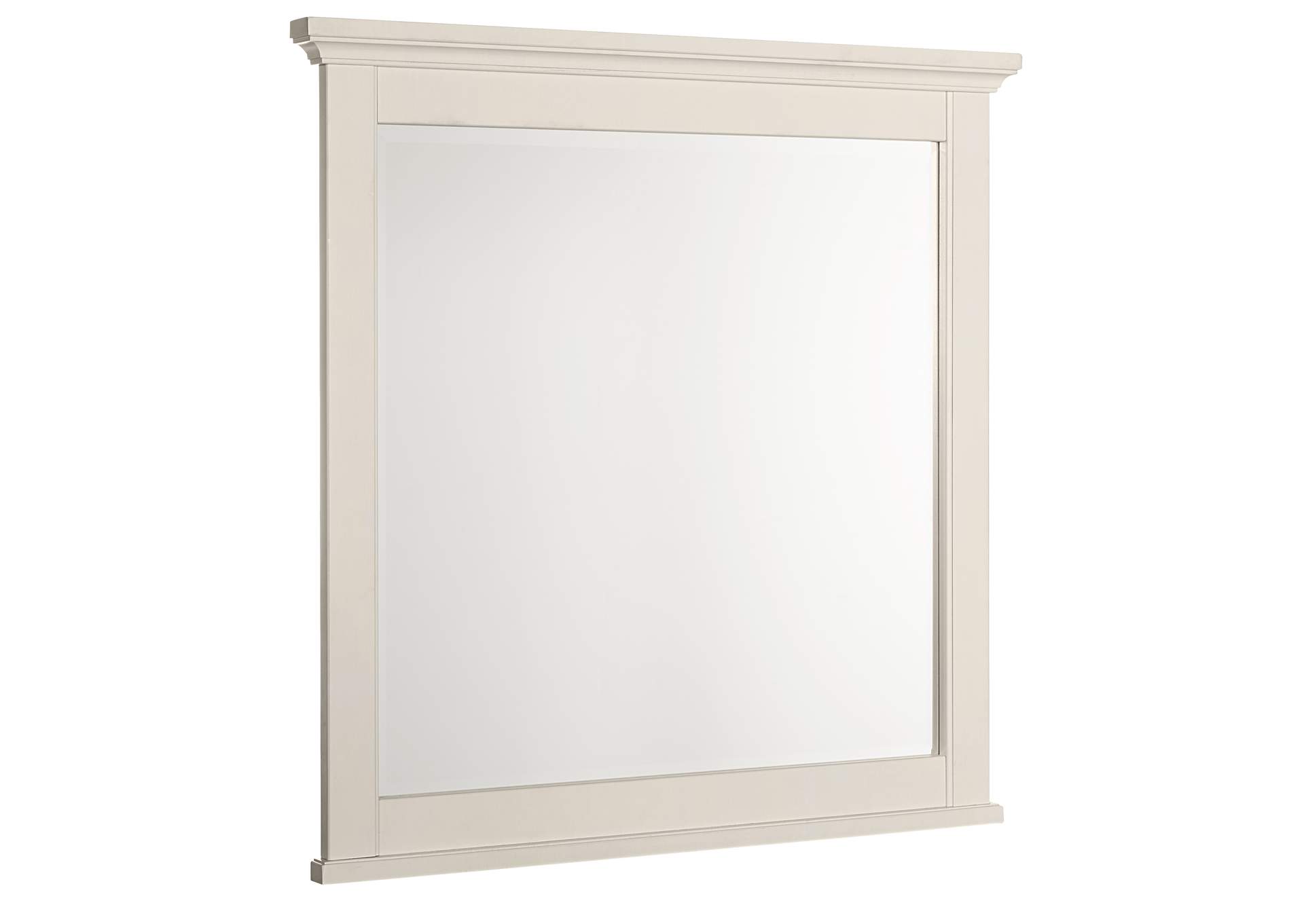 Bungalow Cultured Pearl Landscape Mirror,Vaughan-Bassett