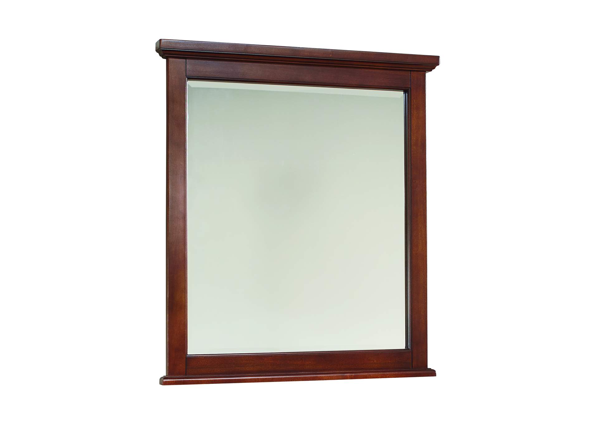 Bonanza Cherry Small Landscape Mirror,Vaughan-Bassett