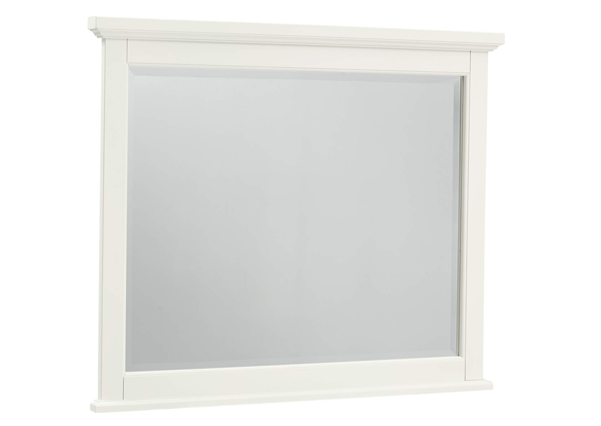 Bonanza White Landscape Mirror,Vaughan-Bassett