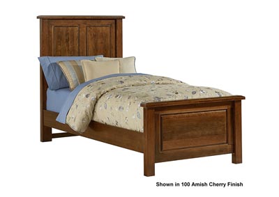 Image for Artisan Choices Brown Derby Low Profile Footboard 3/3