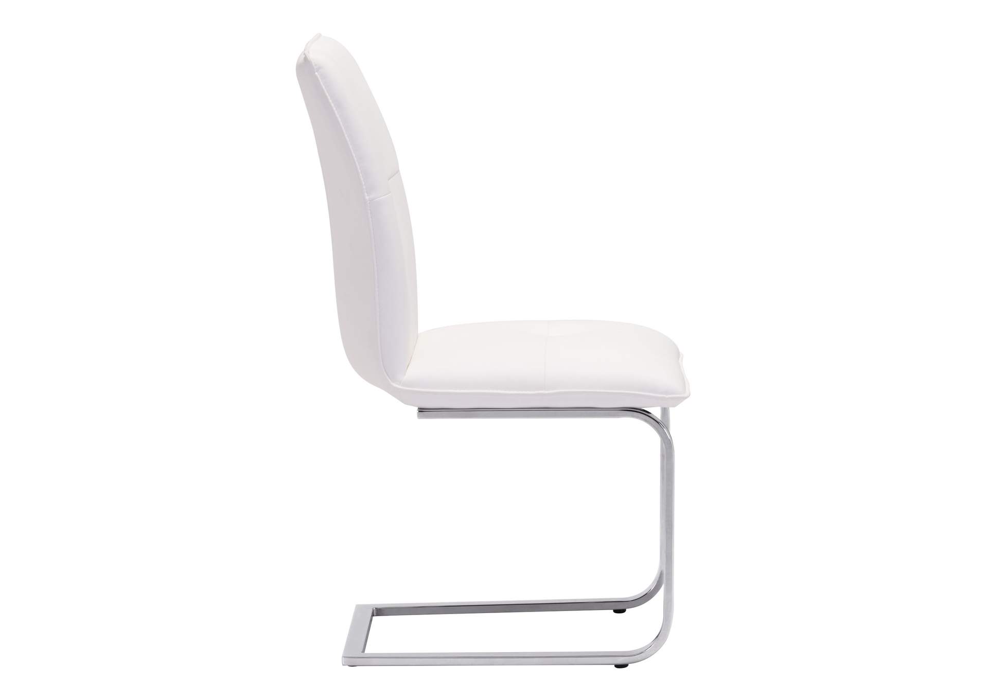 Anjou Dining Chair (Set Of 2) White,Zuo