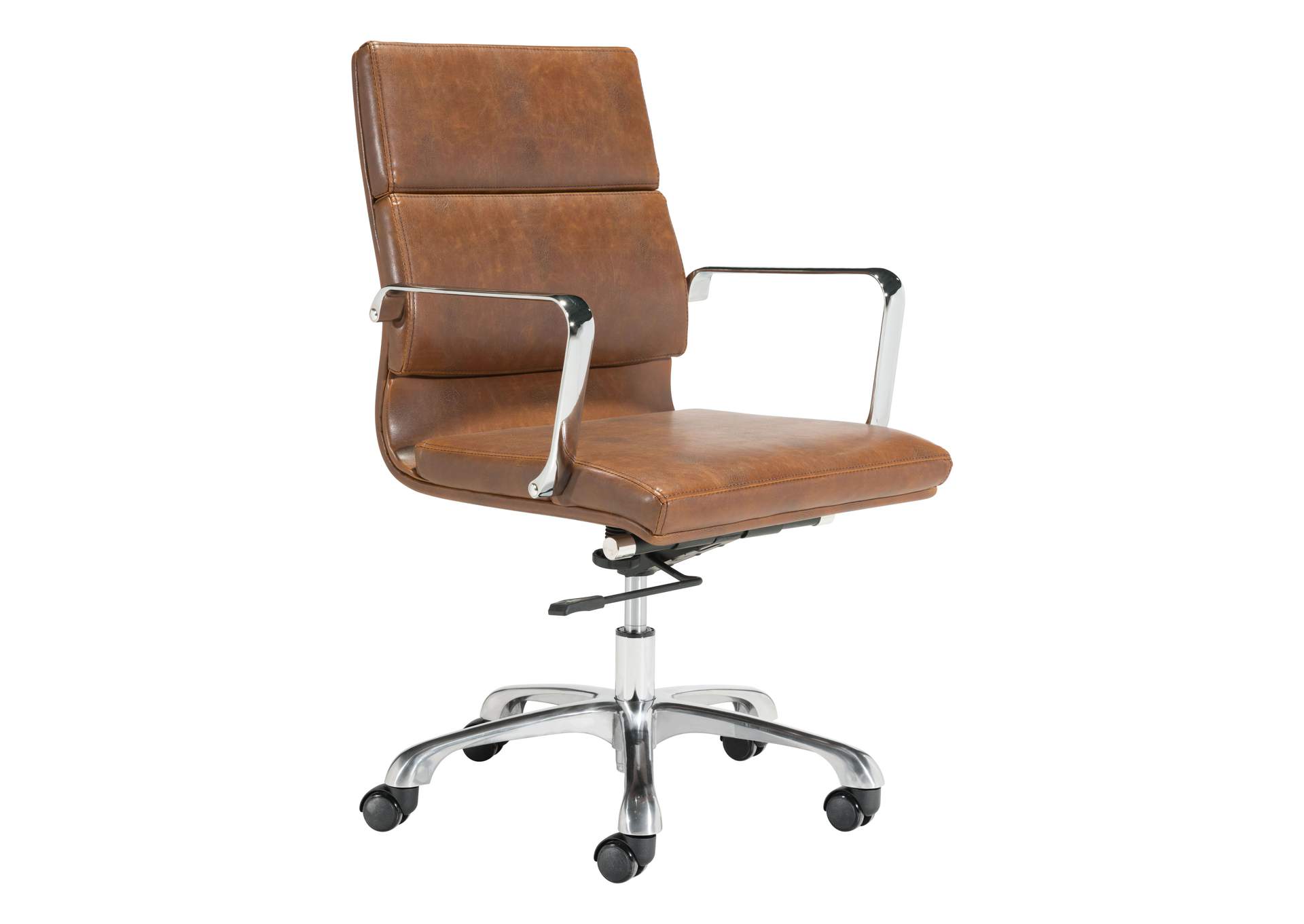 Ithaca Office Chair Vintage Brown,Zuo