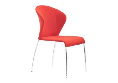 Image for Oulu Dining Chair (Set Of 4) Tangerine