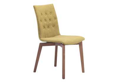 Image for Orebro Dining Chair (Set Of 2) Pea Green