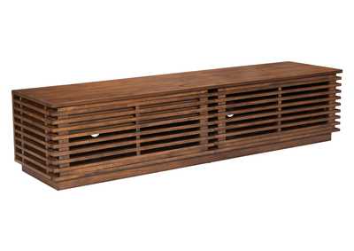 Image for Linea Wide Entertainment Stand Walnut
