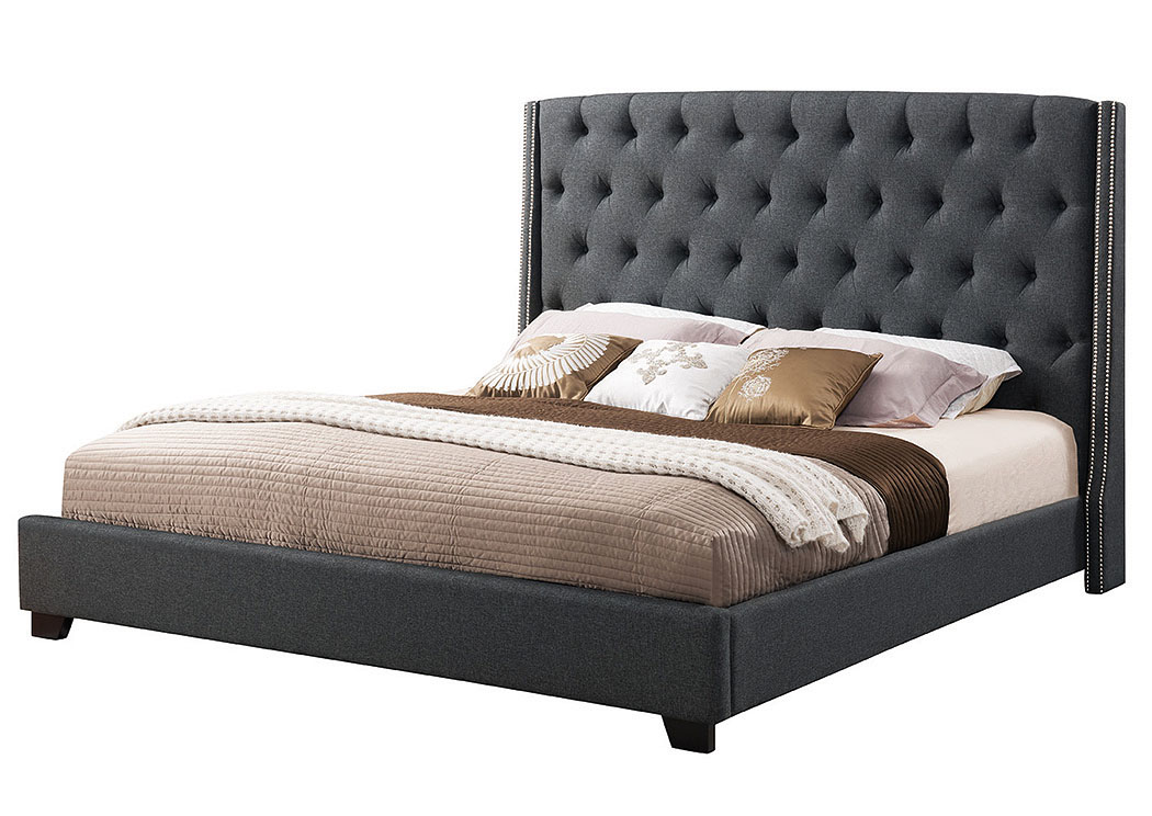 Carolina Midnight Upholstered King Bed,ABF eCircular Specials