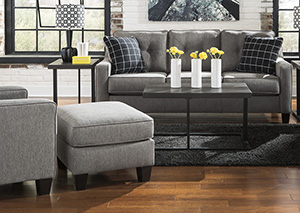 Image for Sofa and Grey Accent Chair