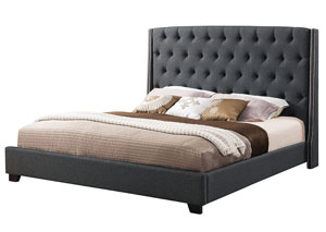 Image for Carolina Midnight Upholstered King Bed