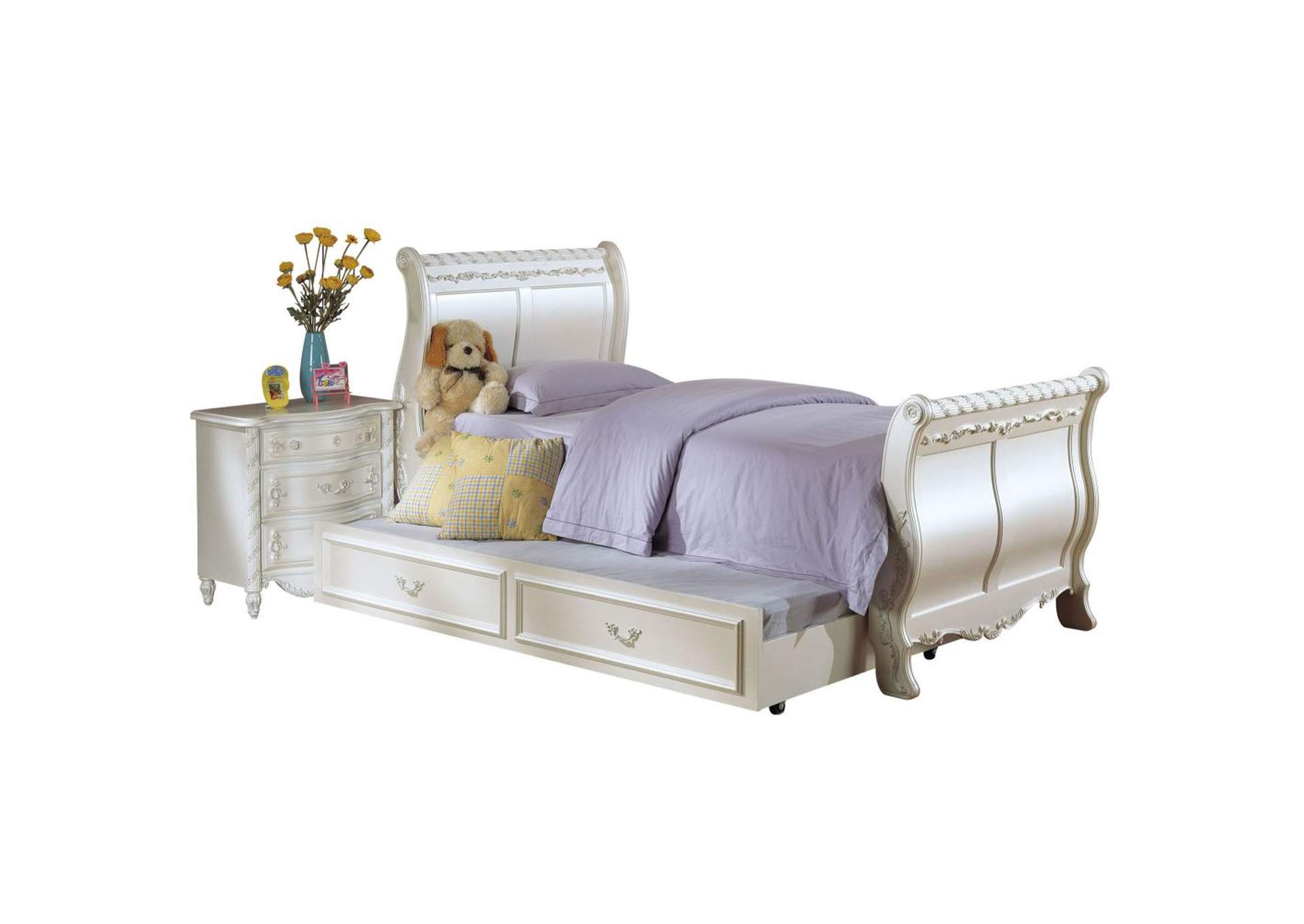Pearl Twin Bed,Acme