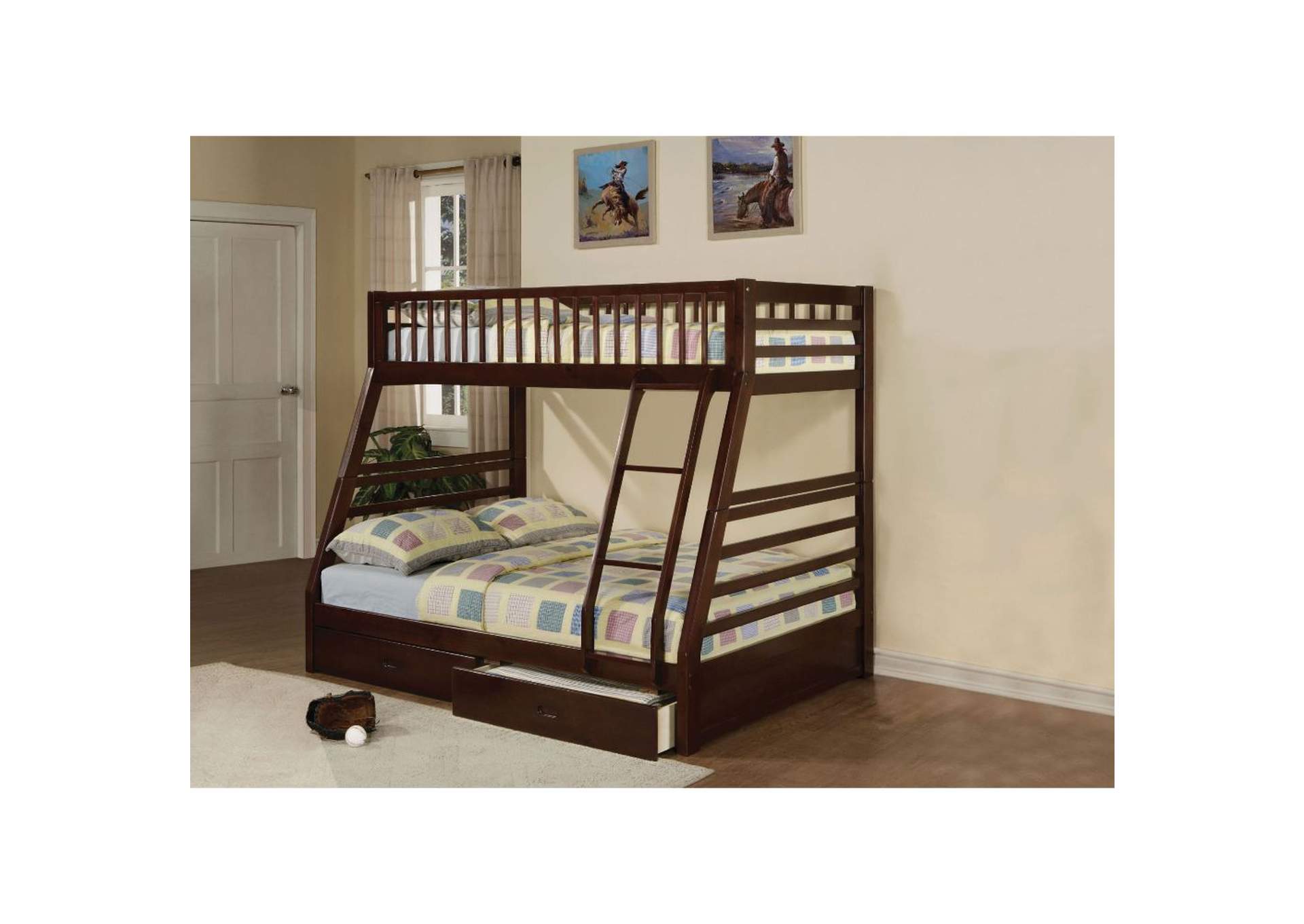 Jason Twin/Full Bunk Bed,Acme