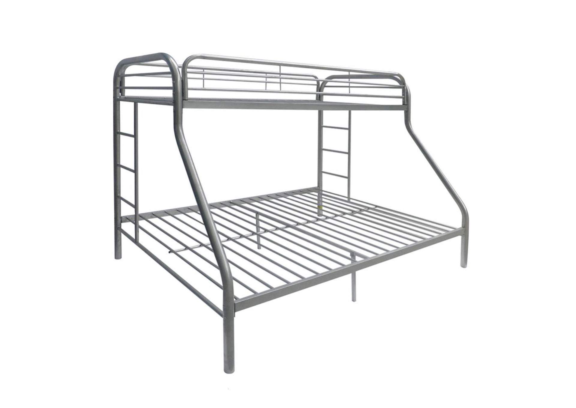 Tritan Silver Twin/Full Bunk Bed,Acme