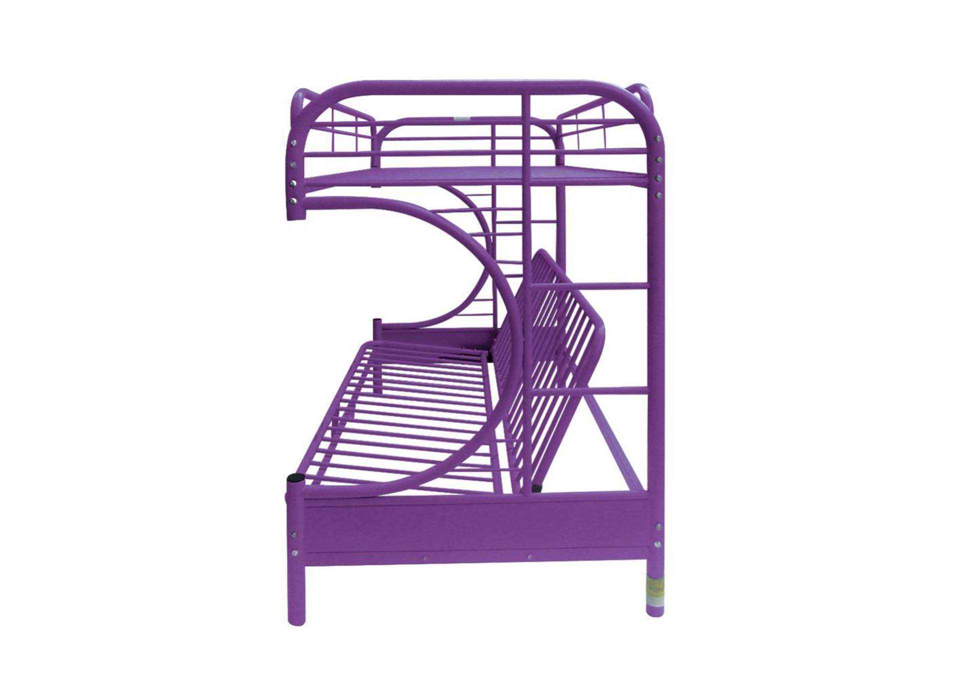 Eclipse Purple Twin/Full/Futon Bunk Bed,Acme