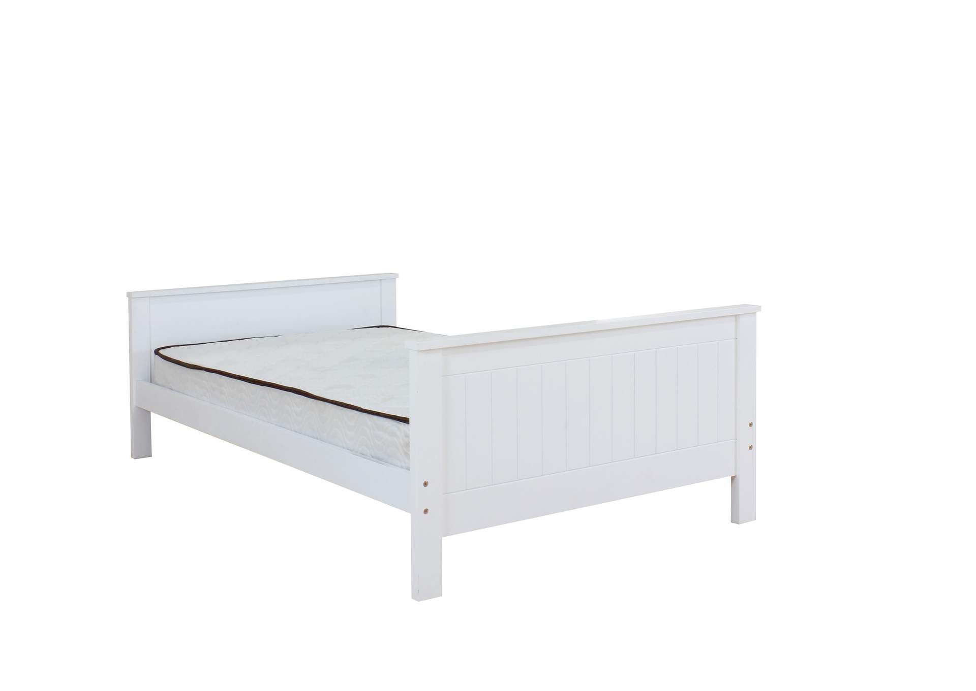 Willoughby White Twin Bed,Acme