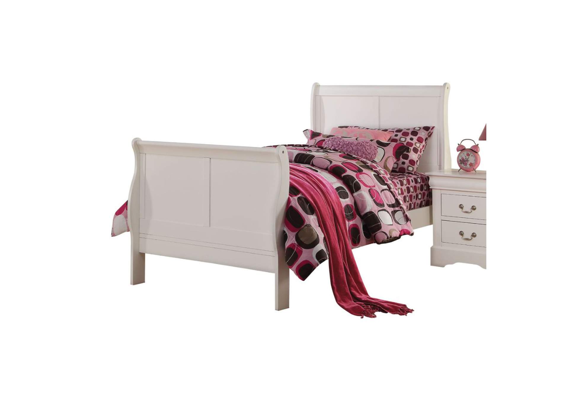Acme Furniture Louis Philippe Cherry Twin over Twin Bunk Bed