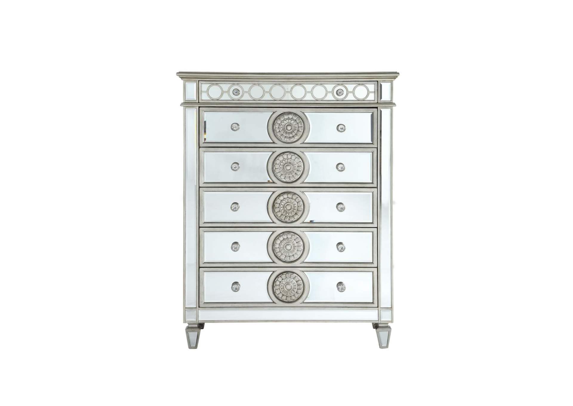 Varian Mirrored Chest,Acme
