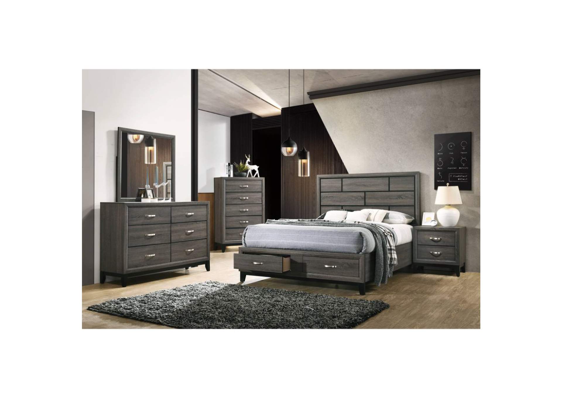 Valdemar Queen Bed,Acme