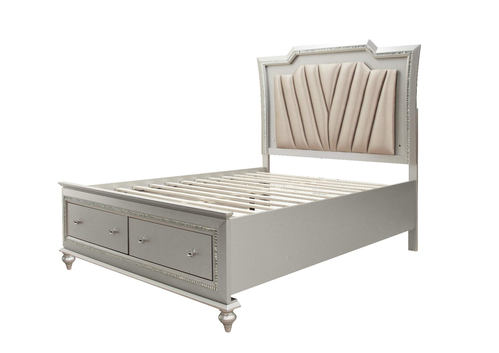 Kaitlyn Champagne California King Bed,Acme