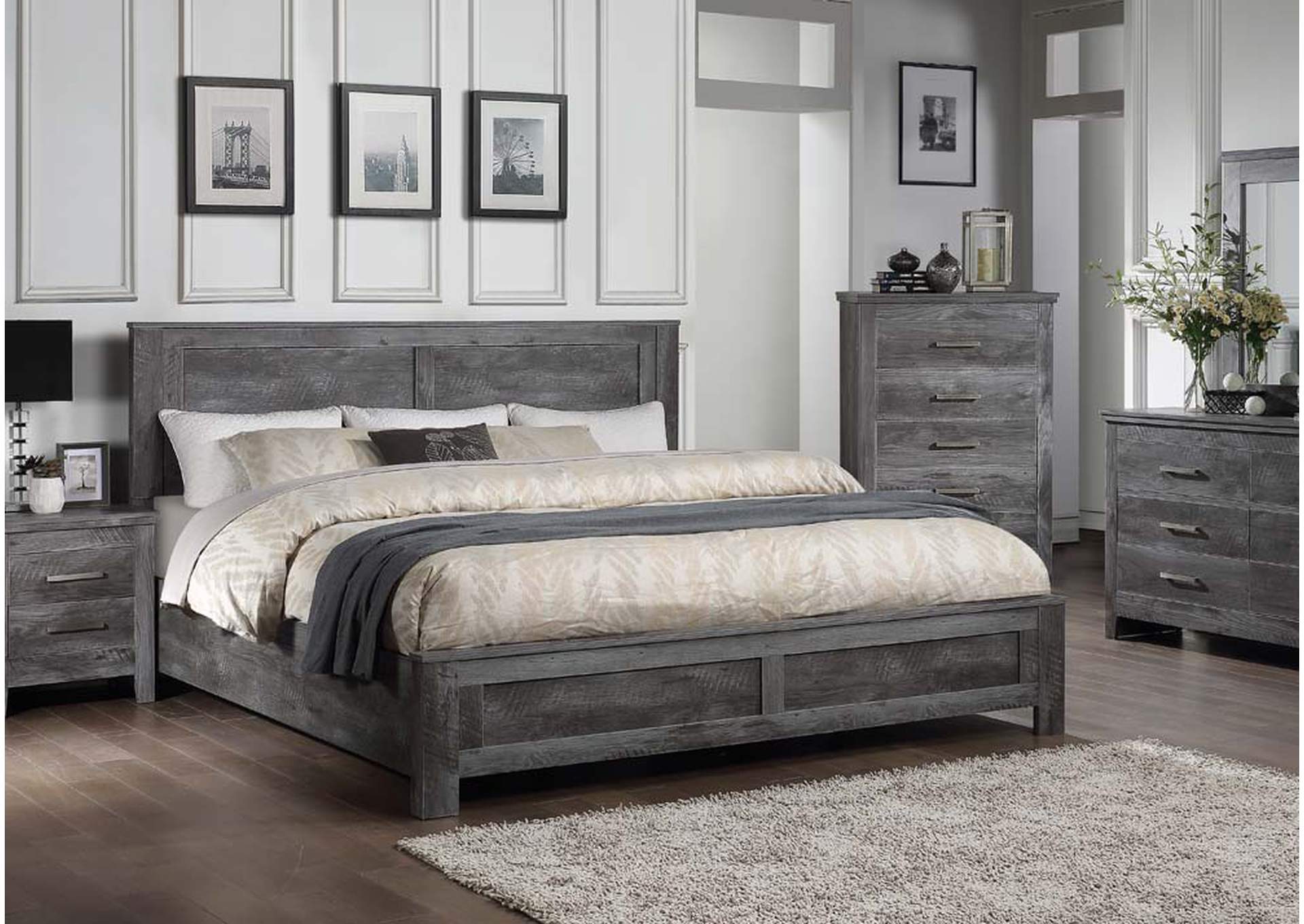 Vidalia Eastern King Bed,Acme