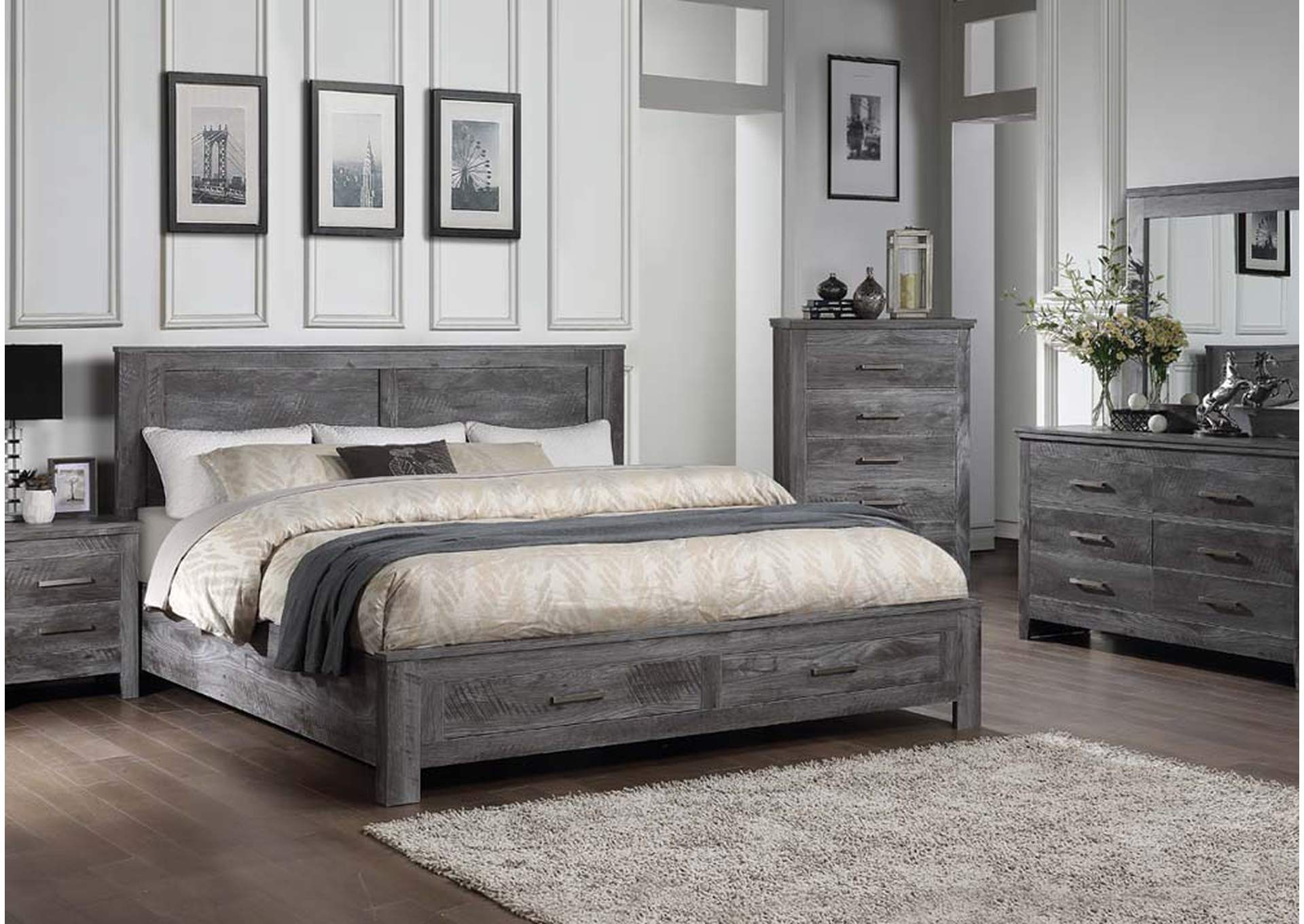 Vidalia Eastern King Bed,Acme