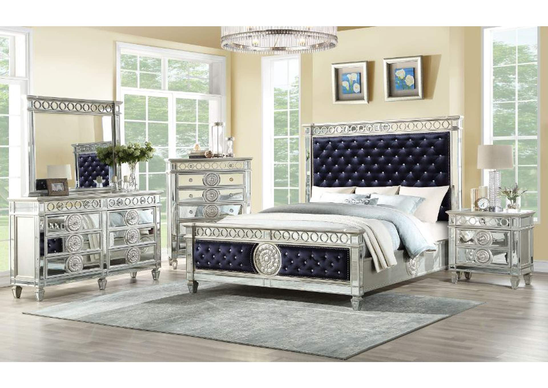 Varian California King Bed,Acme