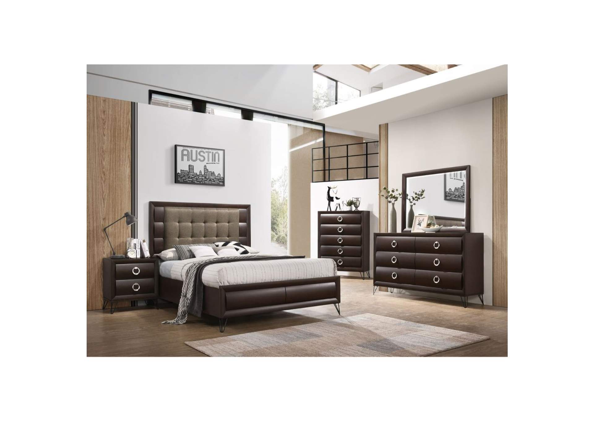 Tablita Queen Bed,Acme
