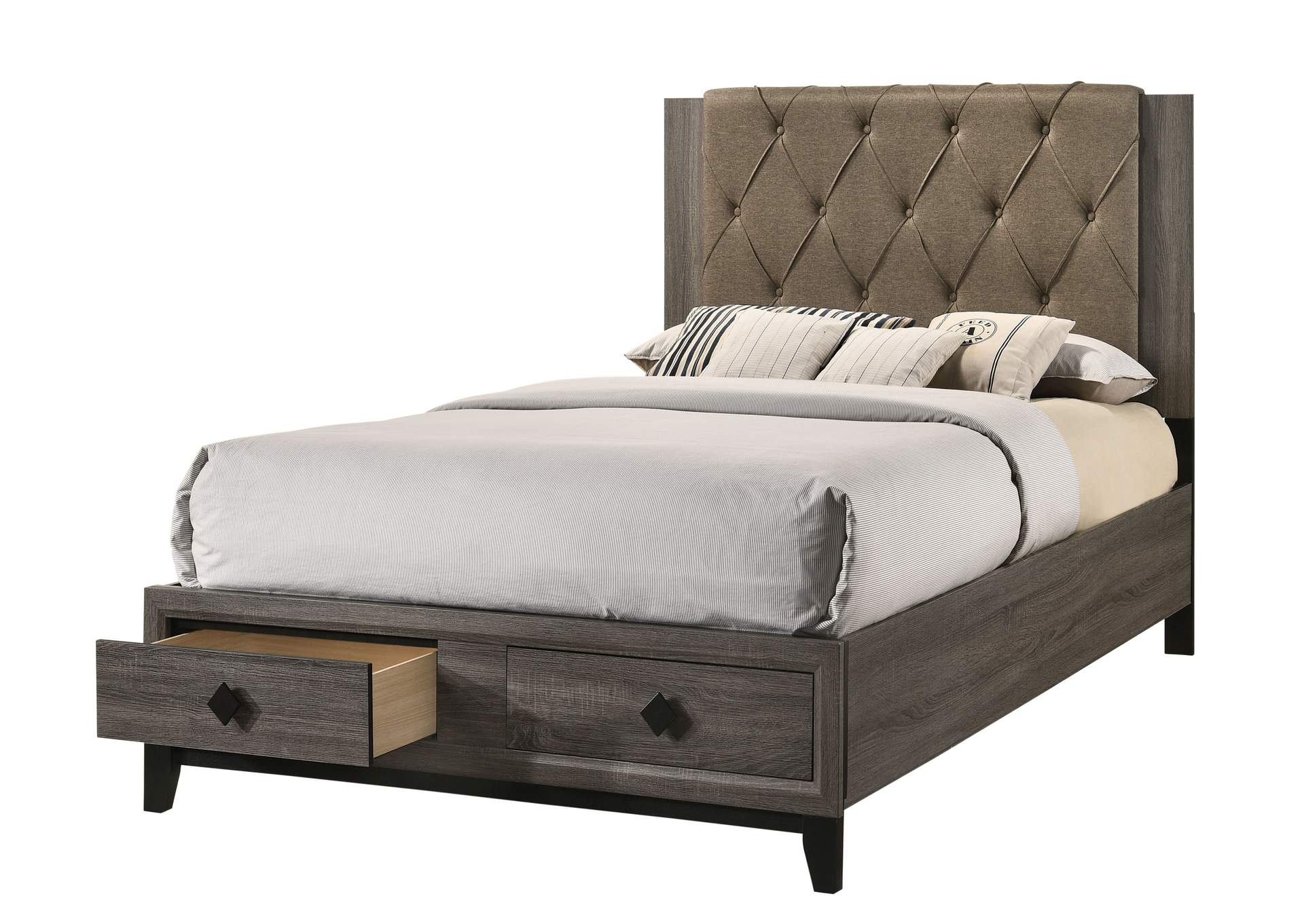 Avantika Eastern King Bed,Acme