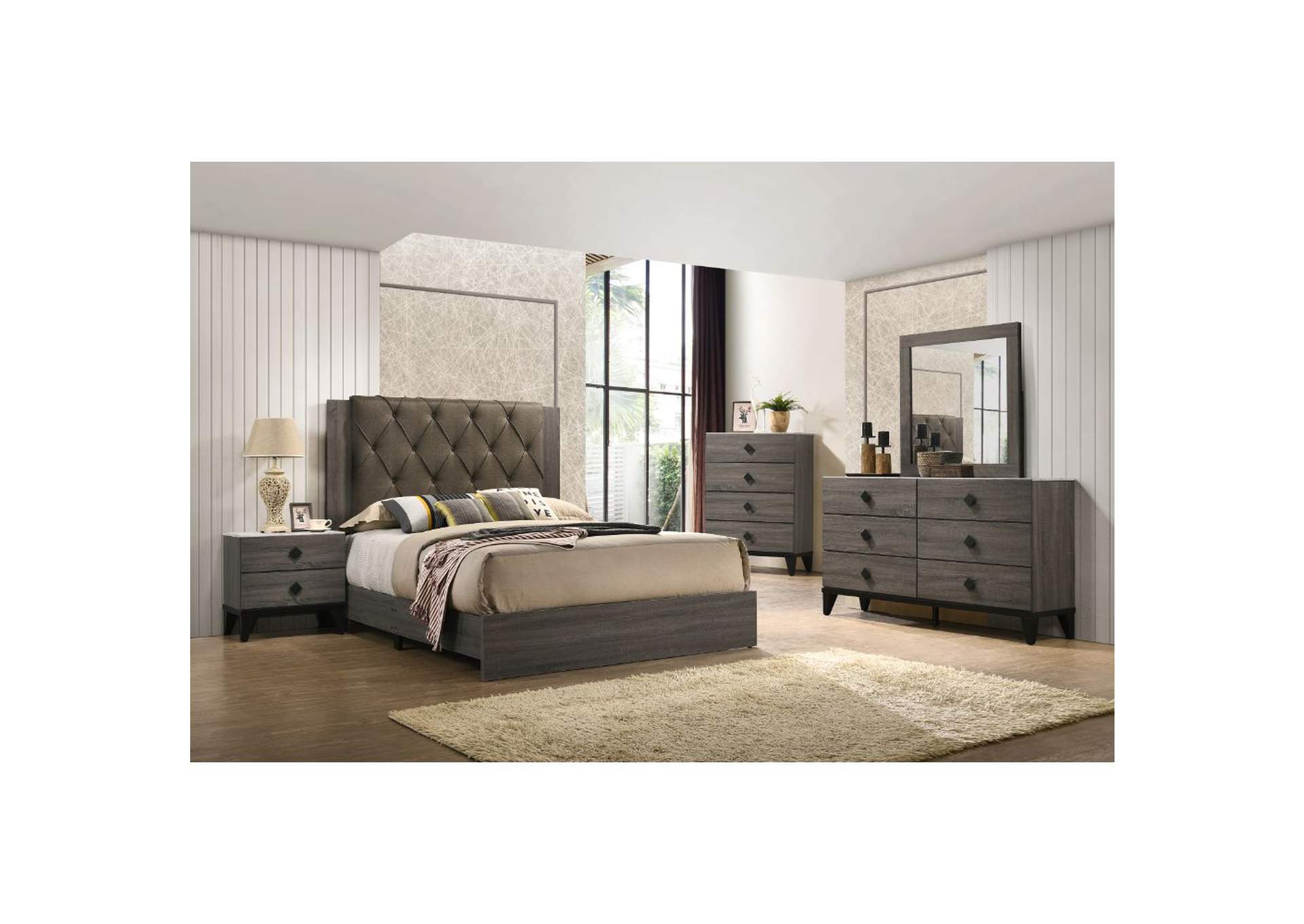 Avantika Queen Bed,Acme